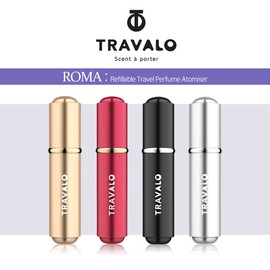 Travalo [Original Genuine] Travalo Rome pumping type 4 types, silver_1 piece 1 piece / 트라발로 [오리지널 정품] 트라발로 로마 펌핑식 4종, 실버실버_1개1개