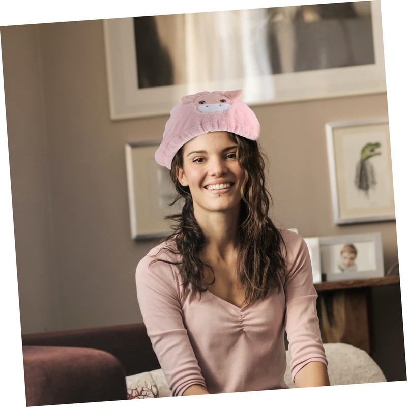 FRCOLOR Quick Dry Hair Towel Hat for Women Super Absorbent