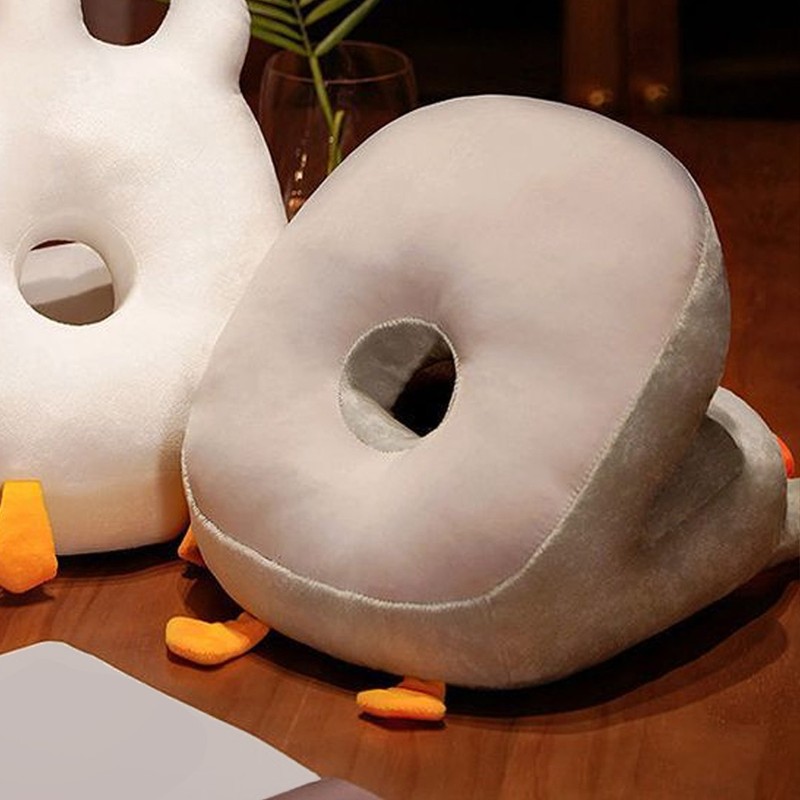 Nap Face Pillow Soft Breathable Plush Cool Double Sided Goose