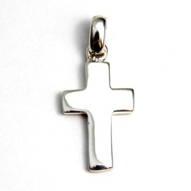 World Accessories Carmelo Christ Cross Christian Pendant 925 Silver Women's Men's, Silver, No Stone