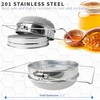 New Honey Strainer Double Sieve Stainless Steel Beekeeping Equipment VIVO