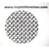 Stainless Steel 304 wire cloth disc 1" Dia 200X200 mesh