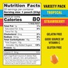 Gushers Fruit Flavored Snacks Family Pack, Tropical & Strawberry Flavors,