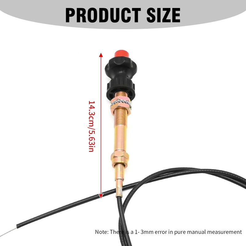 SYOWADA VCGTX06 6FT Locking Adjustable Lock Cable, Heavy Duty Vernier