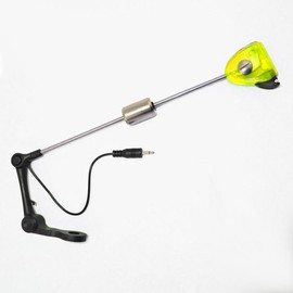1PCS Yellow Tackle Carp Fishing Swingers, LED Alarming Illuminated Bite Indicator for Carp Fishing