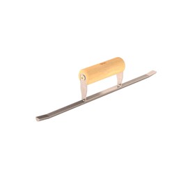 Bon 11-332 14-Inch by 1/2-Inch Half Round Sledrunner with Wood Handle