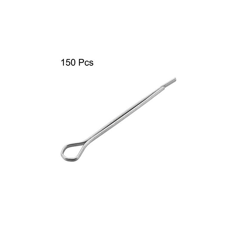 sourcing map 150 Pieces Split Splint 1/16 Inch x 63/64