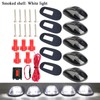 5-Piece 12V LED Cab Roof Marker Light Kit with Smoked