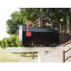 HzCHSyanna Adjustable Mailbox Mounting Bracket,Carbon Steel,Adjustable Design(Only Applicable to mailboxes