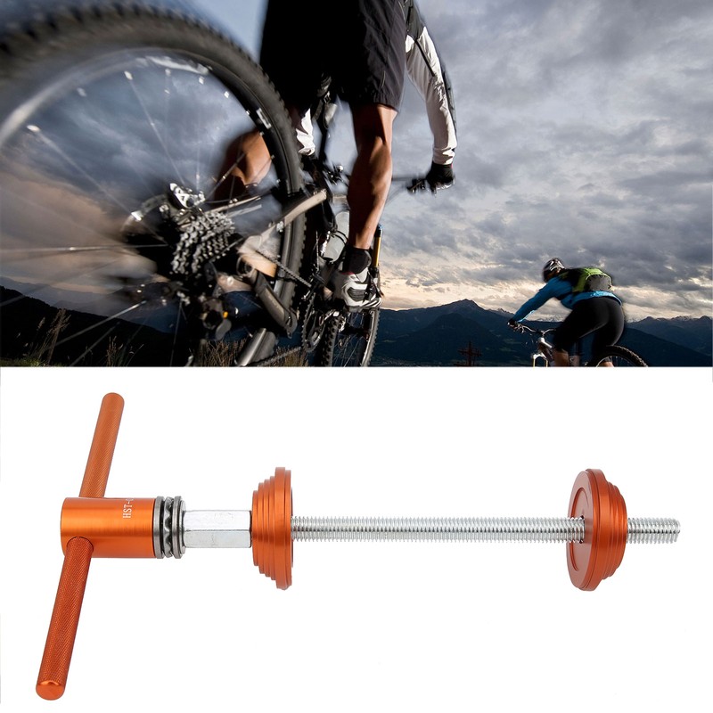 Aluminum Alloy Stainless Steel Bottom Bracket Cup Press Tool for