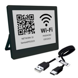Santek EZ Sign SE0420A1 4.2 inch E-Paper Display 4.2 inch Electronic Sign Plate Color 3 Color Display Display E-Paper Display E-Paper Display Destination Display Away Display Telework Memo Writing