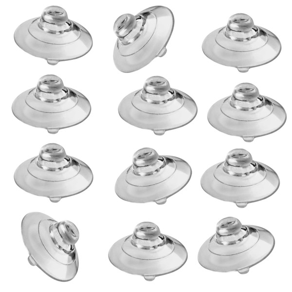 12 Replacement Suction Cups for EZ Pass-Mate, SunPass, SunPassPro, Uni,