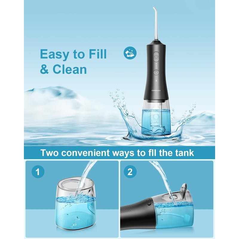 Operan Water Flosser with 4 Cleaning Modes