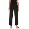 The Drop Women's Catalina Pull-On Rib Sweater Pant, Black, XL