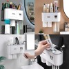 Soporte Para Cepillo De Dientes Con Dispensador Automático
