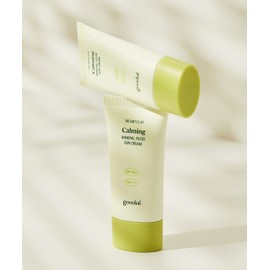 Goodal [2pack] Clear Houttuynia Cordata Soothing Mineral Sunscreen 50ml [Bonus] Cleansing Oil 20ml