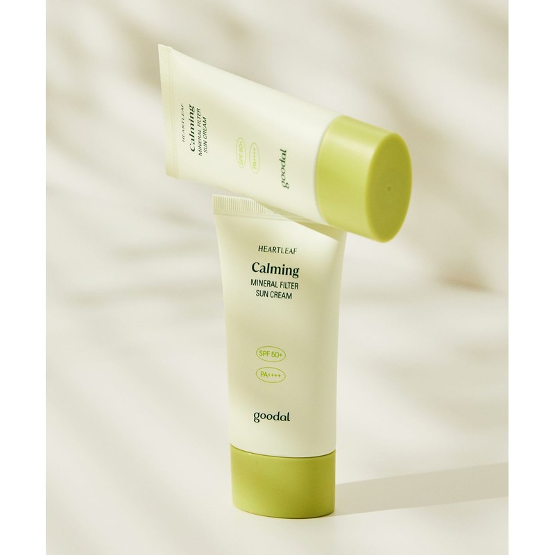 Goodal [2pack] Clear Houttuynia Cordata Soothing Mineral Sunscreen 50ml [Bonus]