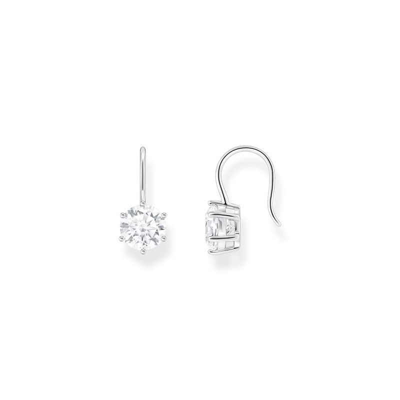 Thomas Sabo H2287-051-14 Large White Cubic Zirconia 925 Sterling Silver