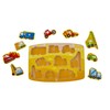 Hape Construction Peg Puzzle, Juego de Rompecabezas de Madera de
