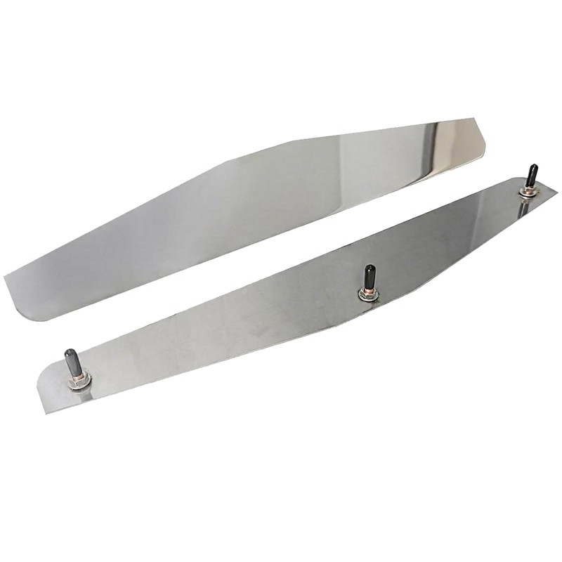 Pair 24"x 4" Mud Flap Weights for Universal Semi Trucks