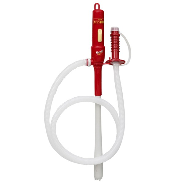 emuke-精工 (MK Spun Company) Electric Oil Filler Pump Speeder (Hose Length 1.7 m) Red BP – 121R