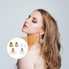 Volumoon Earring Backs, 6 Style Stainless Steel Rubber Plastic Secure