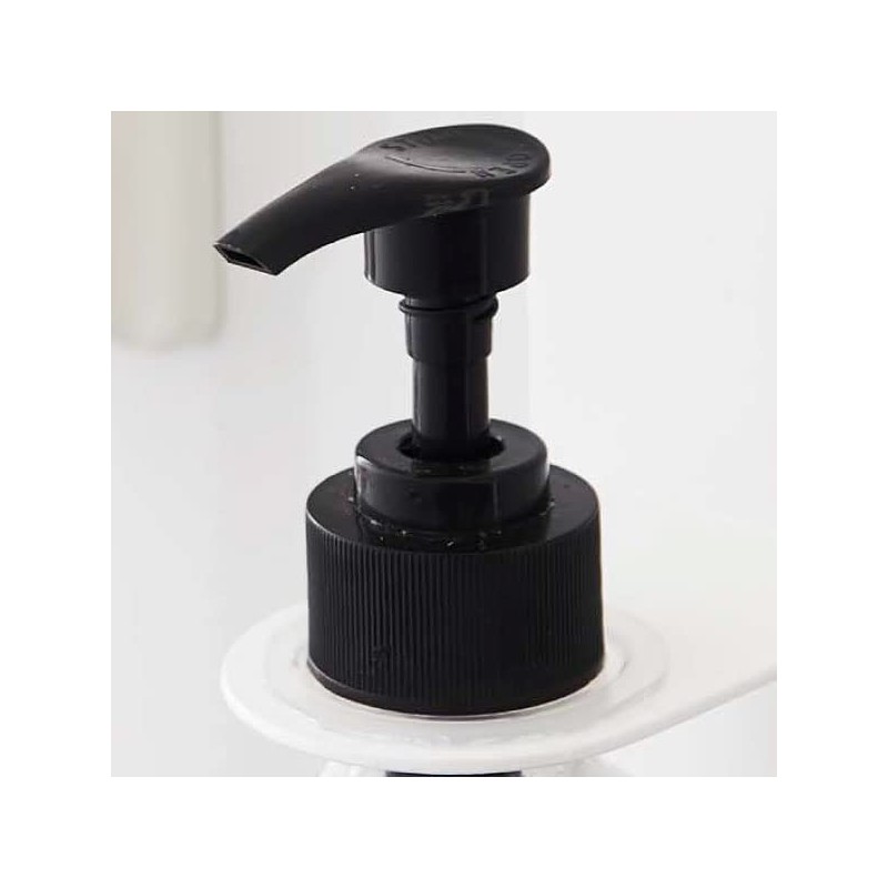 Yamazaki Industries Tower Magnet Bathroom Dispenser Holder (Black, Set of