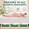 Waterproof Mattress Topper Queen - Extra Thick Breathable Bamboo Mattress