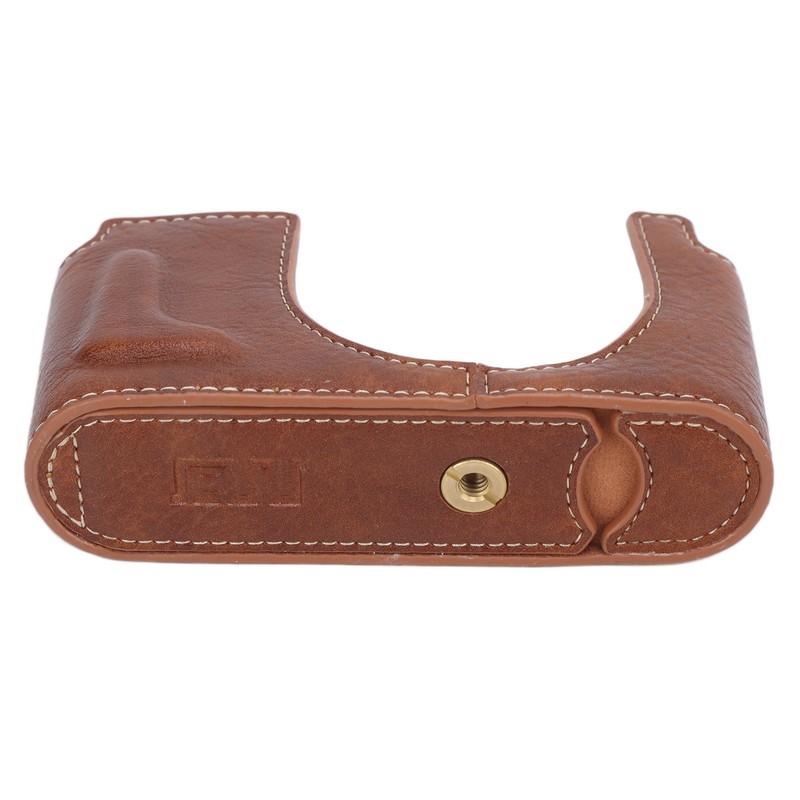 PU Leather Camera Half Case for Leica Q Half Body