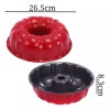 Clicmania Molde De Rosca Antiadherente Horno Pan Gelatina Reposteria