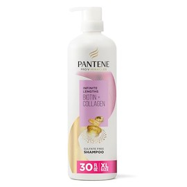 Pantene Pantene Pro-V Miracles Infinite Lengths Biotin + Collagen Sulfate-Free Shampoo, 888 mL