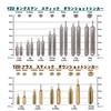 YZD Downshot Sinker, Brass, 0.1 oz (3.5 g), 1/8 oz