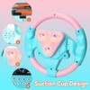 NAVESO Steering Wheel Toy for Children, Copilot Steering Wheel with