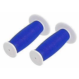 Alta Mushroom Two-Tone Bike Grips, Multiple Colors (White/Blue)