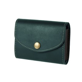 Kameto Bag Manufacturing Credit Card Case, Men's Genuine Leather, Card Holder, Women's, green