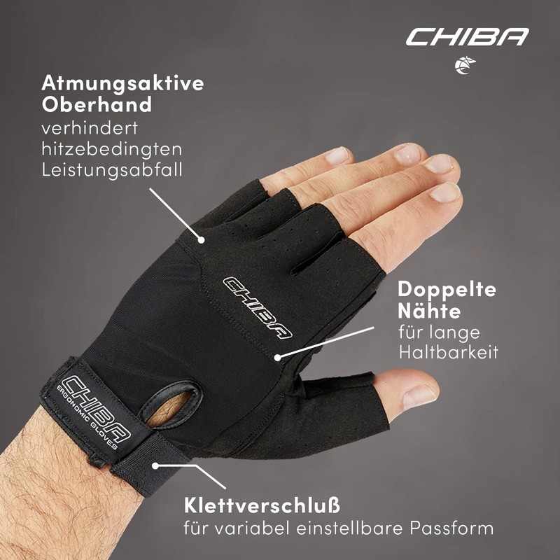 Chiba Power Training Glove - Black, Small