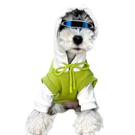 Cyberpaws Hoodies Puppy Sweater Dog Coats Soft Brushed Fleece Pet Clothes Hooded Sweatshirt for Dog Cat X-Large (Large)