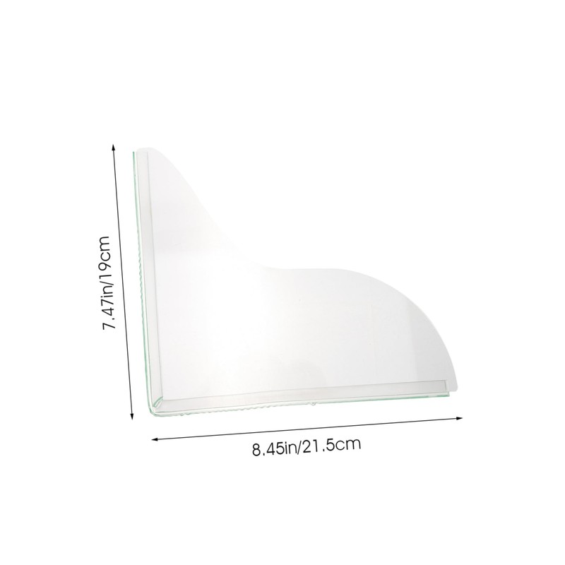 LABRIMP Bath Tub Splash Guard for Walk-in Shower 2 Pack