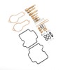 Carburetor Rebuild Kit Carb Overhaul Accessories Replacement for Honda XL600R