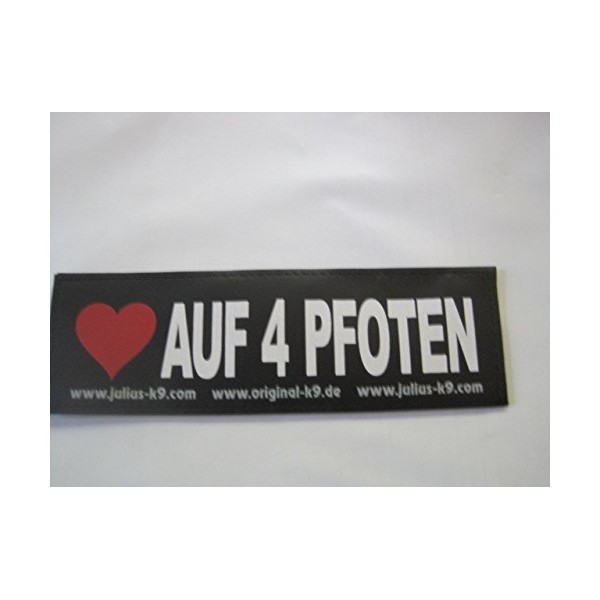 Labels ♥ Auf 4 Pfoten (Large) Package of 2 Julius-K9