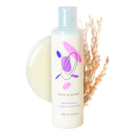 Rice & Shine tónico facial agua de arroz con vitamina E | hidratación día/noche todo tipo de piel