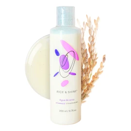 Rice & Shine tónico facial agua de arroz con vitamina E | hidratación día/noche todo tipo de piel