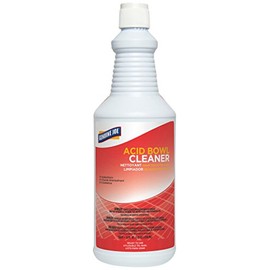 Genuine Joe Acid Bowl Cleaner, Ready-To-Use, Pleasant Scent, 32 fl oz, 12 Count