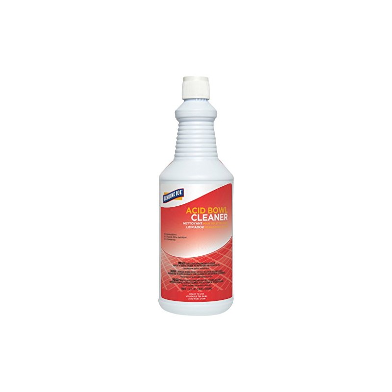 Genuine Joe Acid Bowl Cleaner, Ready-To-Use, Pleasant Scent, 32 fl