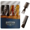 iMii Men's Comb Comb Pomade Gel Styling Mesh Comb Fade
