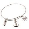 Cape Cod Jewelry-CCJ Anchor Bangle Bar 2.5 Expandable Bracelet