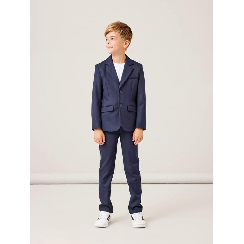 NAME IT Nkmriramel Boys' Blazer Noos Jacket, Dark Sapphire