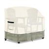 Tall Adirondack Chairs Set Cover for Poly Balcony Chair with