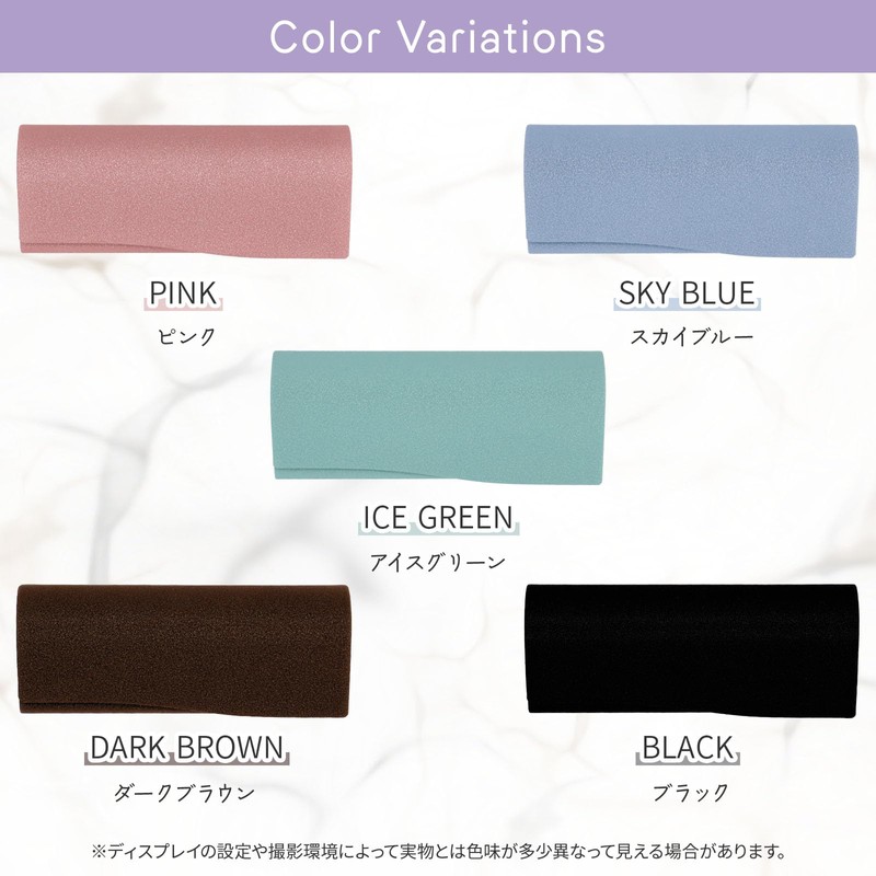 Looca Women's Glasses Case, Simple & Stylish, Slim, Stylish, Cute,