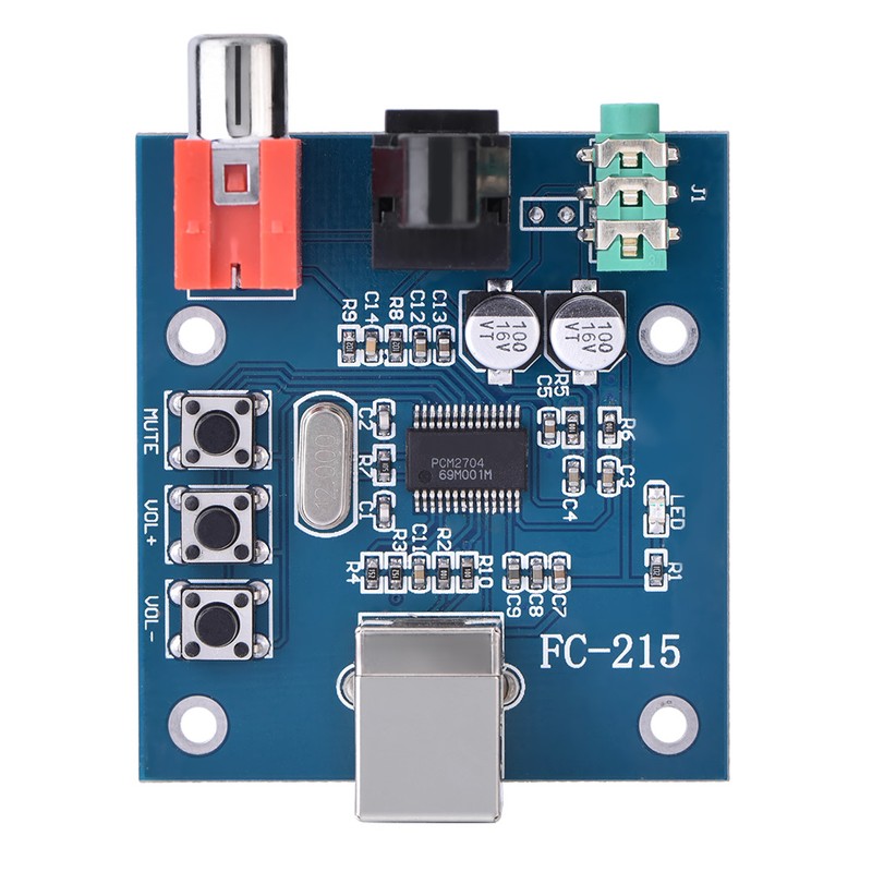PCM2704 USB DAC to S/PDIF HiFi Sound Card Decoder Board